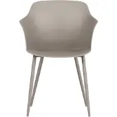Ebuy24 (2er Set) Camilla Gartenstuhl grau.