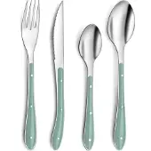 Amefa Besteck Bistro grün Metall (24 pcs)