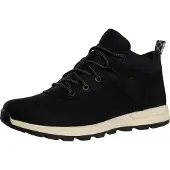 Timberland Sprint Basic Mid Lace Leder-Sneaker, Schwarz 45.5 EU
