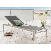 Destiny Rollliege MACAO Edelstahl mit Rollen 210x65x35cm, verstellbar, anthrazit
