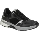Gabor Rollingsoft ROLLINGSOFT Damenschuhe - bequeme Schnür- Halbschuhe schwarz Freizeit NEU