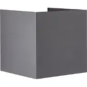 Brilliant dunkelgraue LED Außenwandleuchte Hilly | Up/Down Light | verstellbare Abstrahlwinkel | Metall/Glas | 6,5 Watt 700 Lumen 3000 Kelvin | IP44