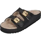 Scholl Medizinische Clogs Kim Leather Women Black-Schuhgröße 40