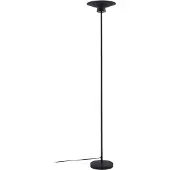 LINDBY LED-Stehleuchte Norvind, schwarz, Metall, 1-flammig
