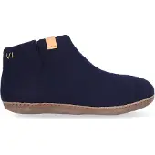 Tofvel Pantoffel Unisex Mula Blau Wollfilz