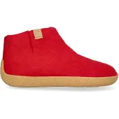 Tofvel Pantoffel Unisex Rabara Rot Wollfilz