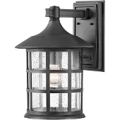HINKLEY Wandlampe, Laterne, wetterfest, Glas klar, H 38,9cm