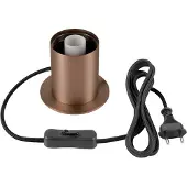SLV VARYT, Tischleuchte, rund, 1x max. 6W, E14, kupfer 1008113