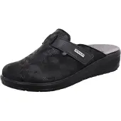Rohde Hausschuhe Catania 6165 Damen Black-Schuhgröße 42