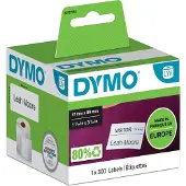 Dymo Abnehmbares Weißes Namensschild 300 Etiketten Etikett 89 X41 Mm