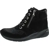 Waldlaufer H-Dilara Schnürstiefel Schwarz in Gr. 38.5