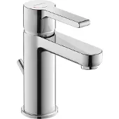 Duravit Waschtisch-Einhebelmischer S Fresh + -Flow B.2 m Zugst.Abl.Gar., Ausladung 101mm, chrom