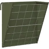 vidaXL Hängender Heufutterspender Olive Grün 61 x 33 x 66 cm