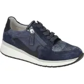 Gabor 66.307 Damenschuhe - Halbschuhe - Sneaker blau Freizeit