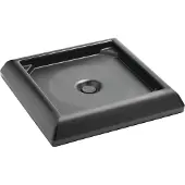 Rubbermaid Beschwerter sockel, - Schwarz