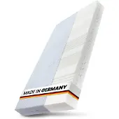 FMP Matratzenmanufaktur viscoelastische 7 Zonen Kombikern Visco / Kaltschaummatratze Visco Gold Cashmerebezug Härte: H2 (bis max. 85kg) Gr. 90x190cm