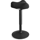Songmics Arbeitshocker Activo in Schwarz - (B)36 x (H)(58-83) x (T)36 cm | Gr.: onesize
