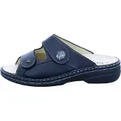Finn Comfort Damen Pantoletten Sarezzo 17537-38, 17537-39, 17537-40, 17537-41, 17538-38, 17538-39, 17538-40, 17538-41 FCO-05007 schwarz 41 [Schuhe Frau]