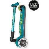Micro mobility Maxi Micro Deluxe LED Foldable, Kinder, Dreiradroller, Junge/Mädchen, Asphalt, 50 kg, 3 Rad/Räder