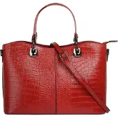 Cluty Handtasche Damen 021168 rot
