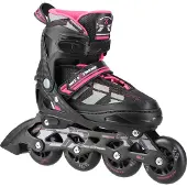 NILS NA11002 Schwarz/Lila Größe M (35-38) Inlineskates