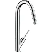 Axor Allegra Starck Spültischmischer Axor Starck Chrom mit Ausziehbrause