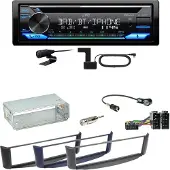 JVC KD-DB922BT Bluetooth Digitalradio USB CD Einbauset Smart ForTwo 450