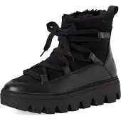 Tamaris Damen Elegante Stiefelette Warmfutter 1-26274-45 Schwarz