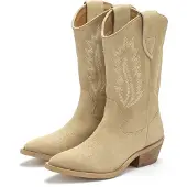 LASCANA Chelseaboots Stiefel, beige Größe 40