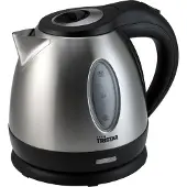 Tristar WK-1323 Wasserkocher, 1,2 l, 1500 W, Edelstahl, Edelstahl, Wasserstandsanzeige, Überhitzungsschutz