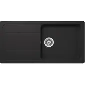 Schock Einbauspüle Fomhaus D-100L U Onyx - Unterbauspüle