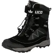 Lico Jungen Snowboot 'Sundsvall VS' schwarz/grau, Kinder:30 EU