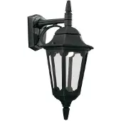 Elstead Lighting Elstead Parish Außen-Wandleuchte E27 48cm Schwarz IP44, UK