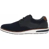 Rieker Komfort Slipper Uni 362D3033303533 Blau 43 EU