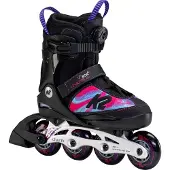 K2 CHARM BOA ALU Inline Skates Mädchen schwarz - pink Größe EU: 35 - 40
