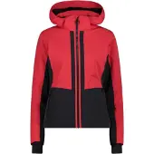 CMP Woman Ski Jacket Zip Hood ferrari (C580) 38