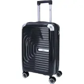 DYX 4 Rollen Trolley S 56 cm Barcelona schwarz : schwarz Farbe vom Hersteller: schwarz