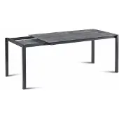 Best-Freizeitmöbel Ausziehtisch Palazzo 120/160-200x80cm anthrazit