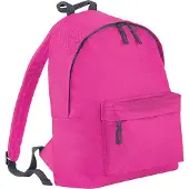 Bagbase Fashion Rucksack, 18 Liter BC1300 (Einheitsgröße) (Fuchsia/Grau)