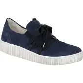 Gabor 63.333 Damenschuhe - sportliche Slipper - Halbschuhe blau Freizeit NEU