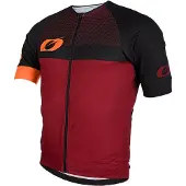 O'Neal Herren Jersey Kurzarm Aerial Split , rot orange, M