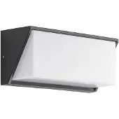 LINDBY LED Aussenwandleuchte Malim , schwarz, Aluminium, Modern, LED Wandleuchte außen