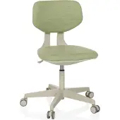 Hjh OFFICE Kinderdrehstuhl KID CLASSIC Schreibtischstuhl für Kinder höhenverstellbar ohne Armlehnen Stoff