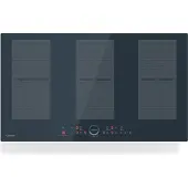 Klarstein Delicatessa 90 Induktionskochfeld – 6-Zonen-Einbaukochfeld, 10.500 W Mit Flexzone Und Boostern, Schieberegler, Timer Und Kindersicherung, Glaskeramik Schwarz, 90-cm-Design