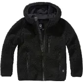 Brandit Teddy Jacke Schwarz 134-140 cm Jungen,Mädchen Schwarz 134-140 cm