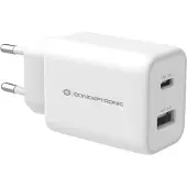 Conceptronic ALTHEA 2-Port 33W USB PD-PPS-Ladegerät, QC 3.0, Drinnen, AC, 3,3 V, Weiß
