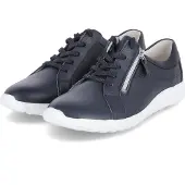 Waldlaufer Schnürhalbschuhe in blau, Gr. 3.5