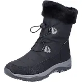 Rieker Damen Schneestiefel M9683-00 schwarz 39