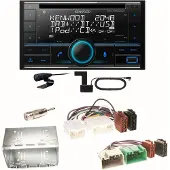 Kenwood DPX-7300DAB Bluetooth Digitalradio Einbauset für Volvo S40 V40 850