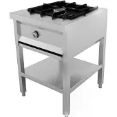 CombiSteel Gasofen Pfannenkuchen 1 Brenner